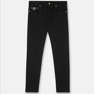 Versace Black Slim Fit Jeans Sz 24